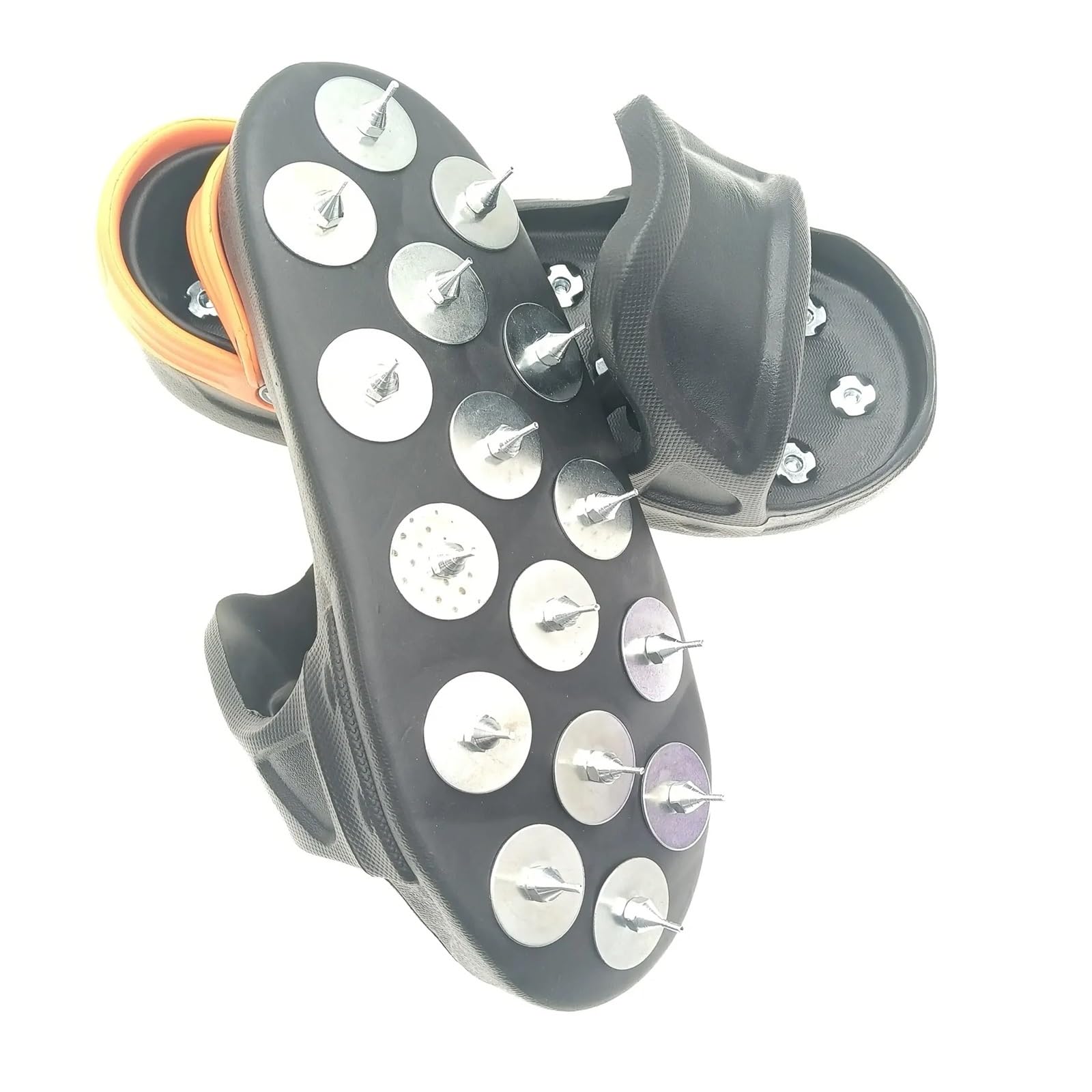 Rasenlüftungsschuhe Flexible Spike-Schuhe for Epoxid-Bodenbeschichtungen, Abdeckungsinstallation, selbstnivellierender Boden, Eva-Weichmaterial