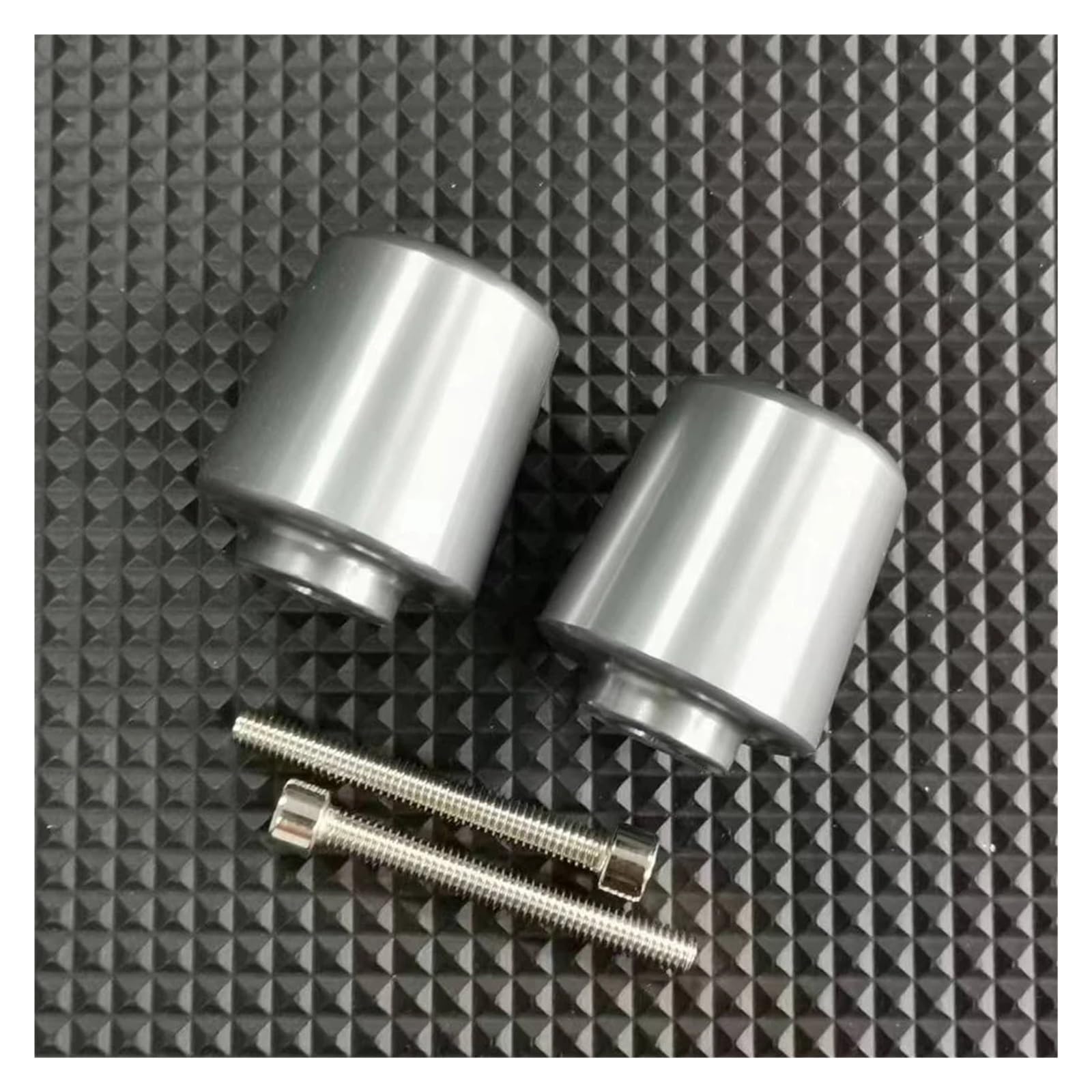Per: Honda NSS350 FORZA350 FORZA 125 300 250 Accessori Moto CNC Manopole for manubrio Estremità del manubrio Spina Anti vibrazioni 7/8 Inch 22mm(Gray)