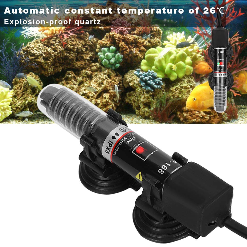 Chauffage Pour Aquarium 10W Submersible - USB - Petit Et Compact 8.5x1.8cm - Pour Eau Douce, Crabes, Tortues