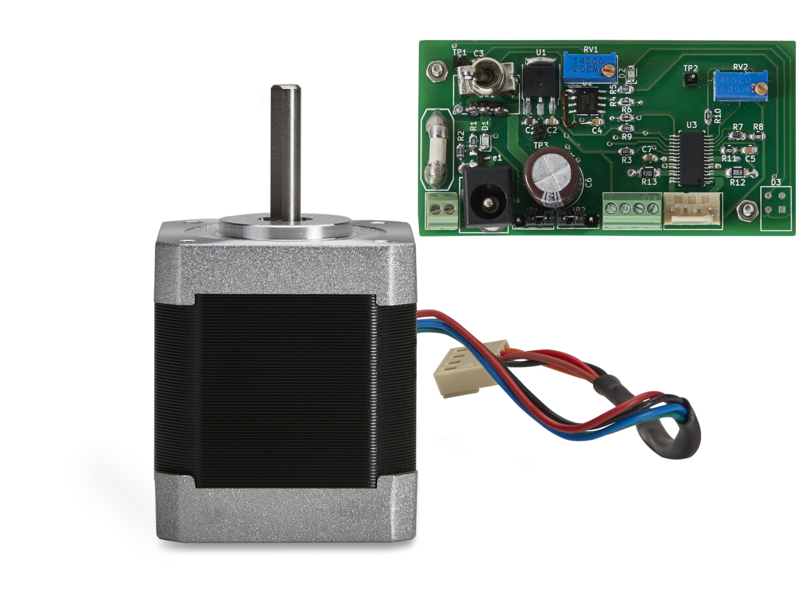 Stepper Motor 1 pcs, 4 wire Bipolar, NEMA 17 4.8 cm long 1.8° step, 5.30 Kg-cm torque,42HS48 model for CNC,3D Printer, DIY,Toys and other robotics, peristaltic pumping/dosing etc., Motor Runner