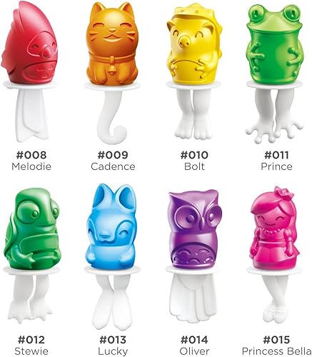 Miniatura 4 de Zoku Molde individual de paletas de personajes, juego de 2, multicolorfantasía (Melodie the Songbird)