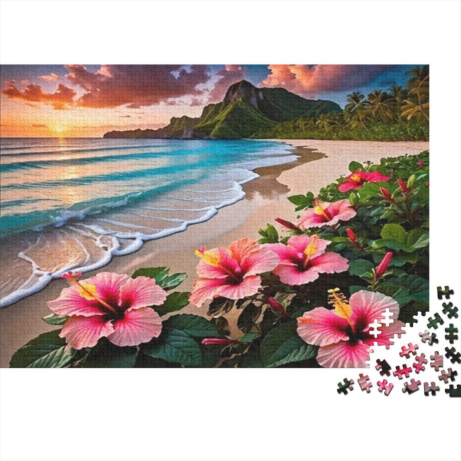 Lighthouse in Stormy Sea Under Swirling Sky Jigsaw Puzzles Puzzle for Adults Kids. 1000 Pieces Great Gifts Challenge Toy Educational Game Home Decoration for Educational Games Gifts 38x26cm/1000pcs โ image 1