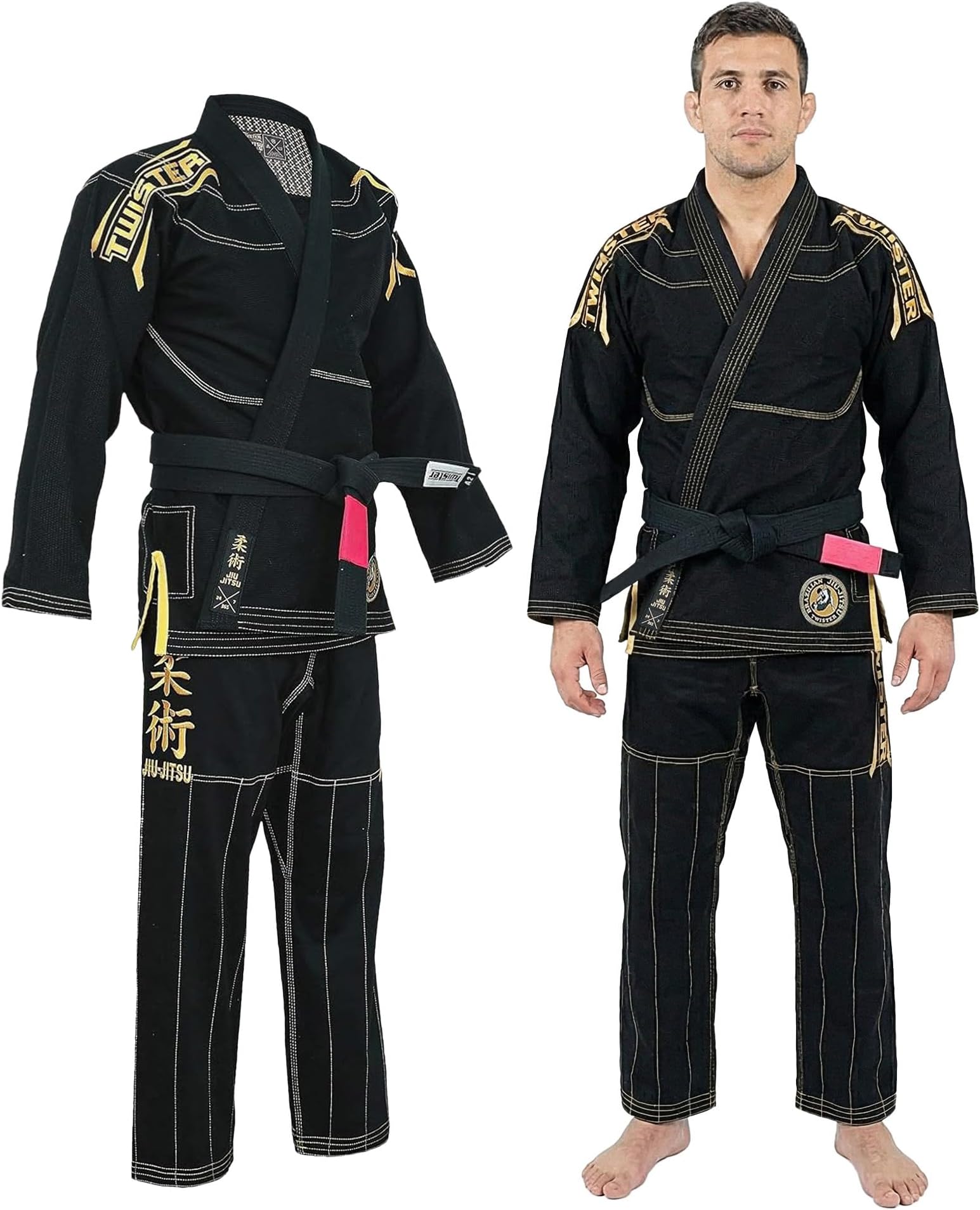 TWISTER FIGHT WEAR Unisex Adult Jiu Jitsu jiu jitsu