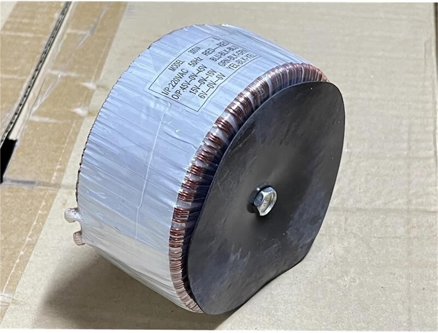 1pcs 220v Pure Copper Transformer AC Ring 1000w Power Amplifier Isolated Power Amplifier Audio Dual 45V Power Supply