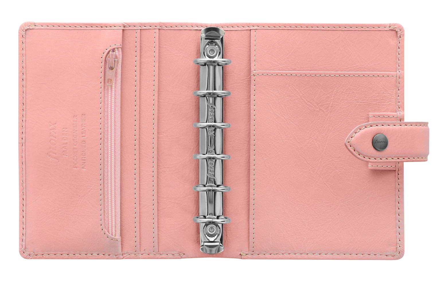 Filofax Malden Organizer, Pocket Size, Stone - Tactile, Full