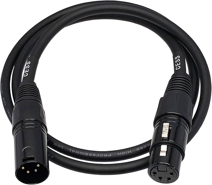 Amazon | CESS-193-3fx1 バランス 4ピン XLR オス - 4ピン XLR メス