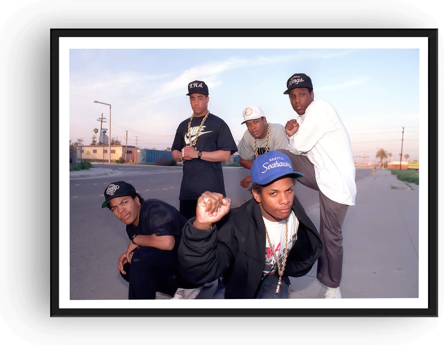 Mile High Media NWA Poster Print - Straight Outta Compton Ice Cube Dr Dre Easy E (13x19)