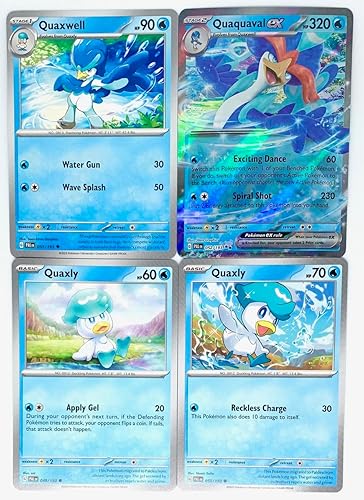 Quaquaval ex 052/193 - Paldea Evolved - Juego de cartas Double Rare - Pokemon Evolution
