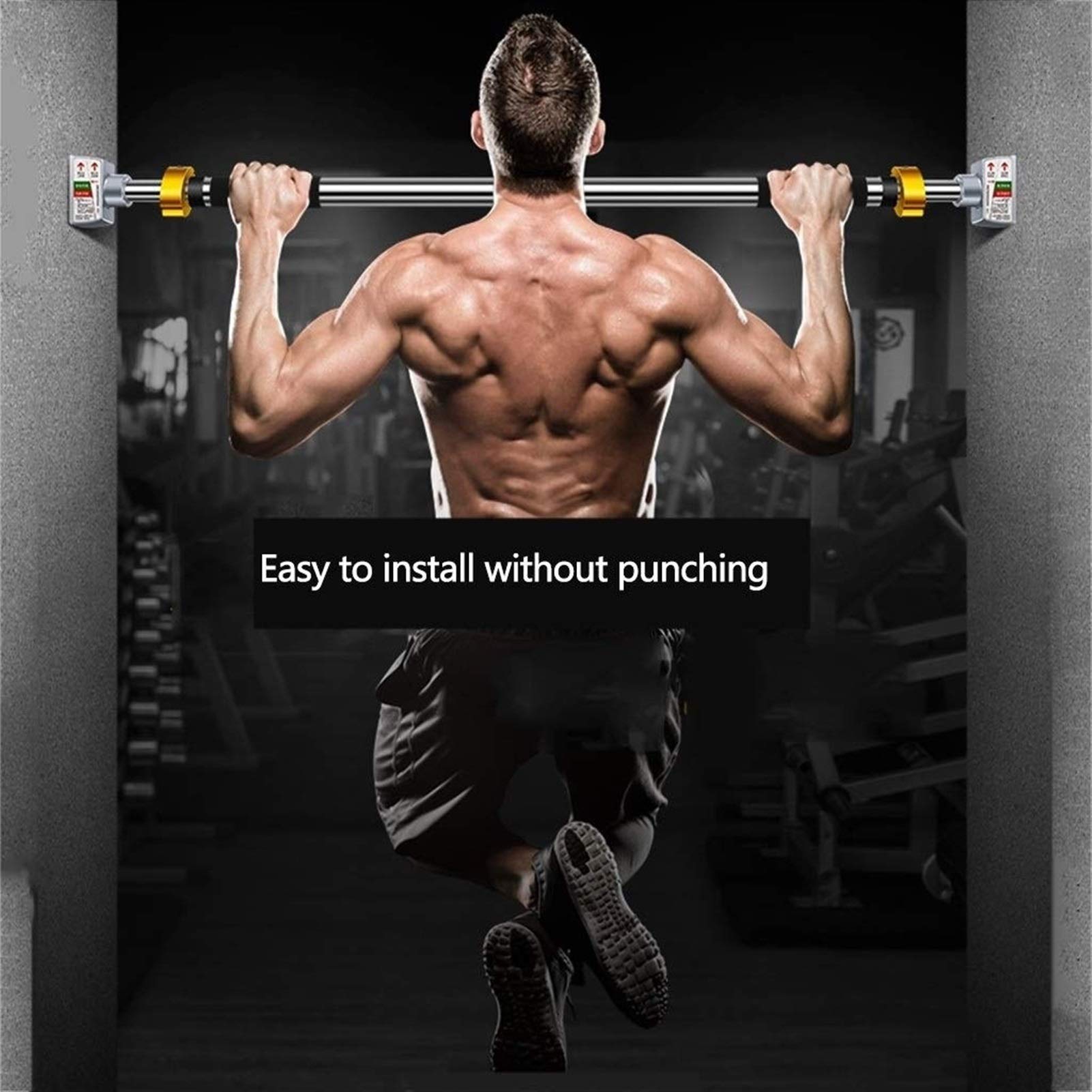 Boxing Speed Ball Fitness Wall Hanging Boxing Speed Ball Rack Adjustable Height Suspension Pear Ball Rack Reaction Ball Training Vent Ball (74),74-95cm