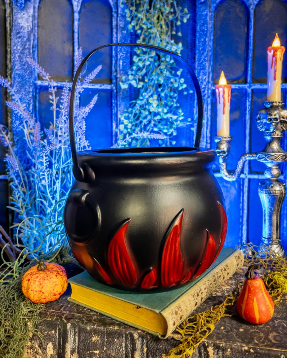 Flaming Cauldron Halloween