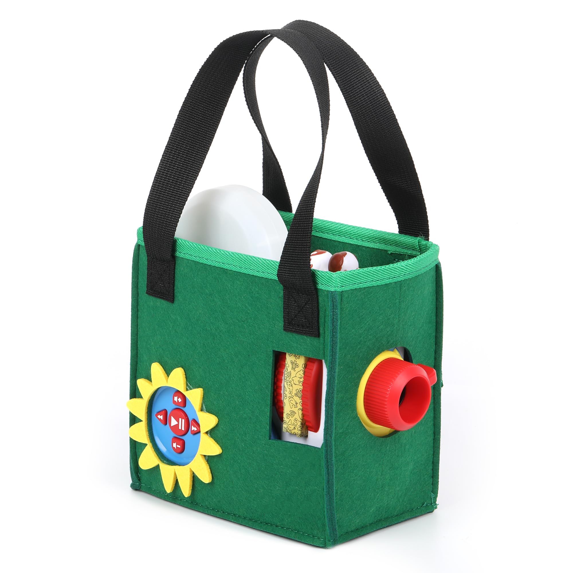 Growalleter Bag for Little Tikes Story Dream Machine Toy Folding Pouch Portable Carry Case for Little Tikes Projector for Fairy Tale Coll Books Audio Play