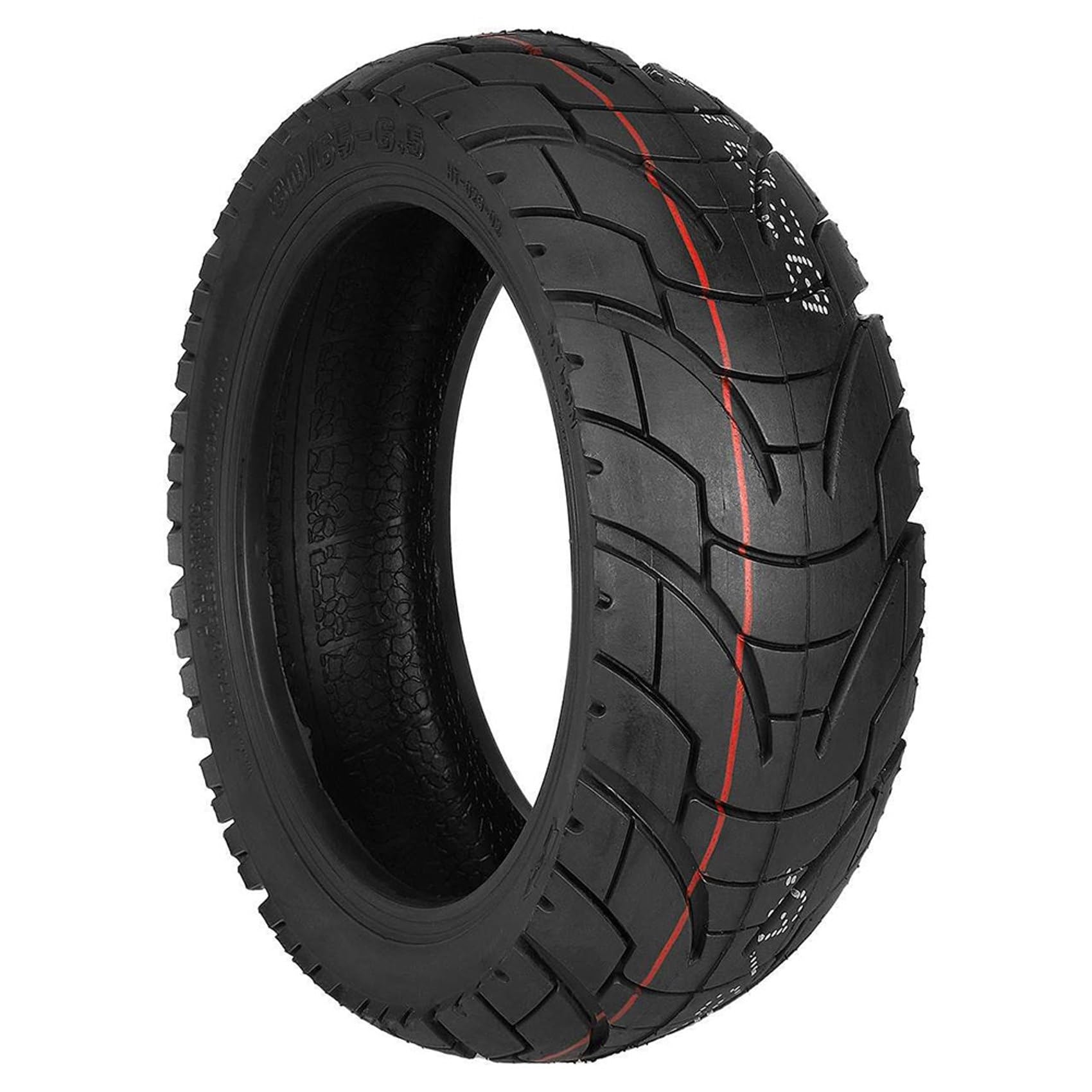 4X Pneumatico Autostradale da 10 Pollici 80/65-6.5 per Scooter Elettrico Zero 10 X 255x80 10x3