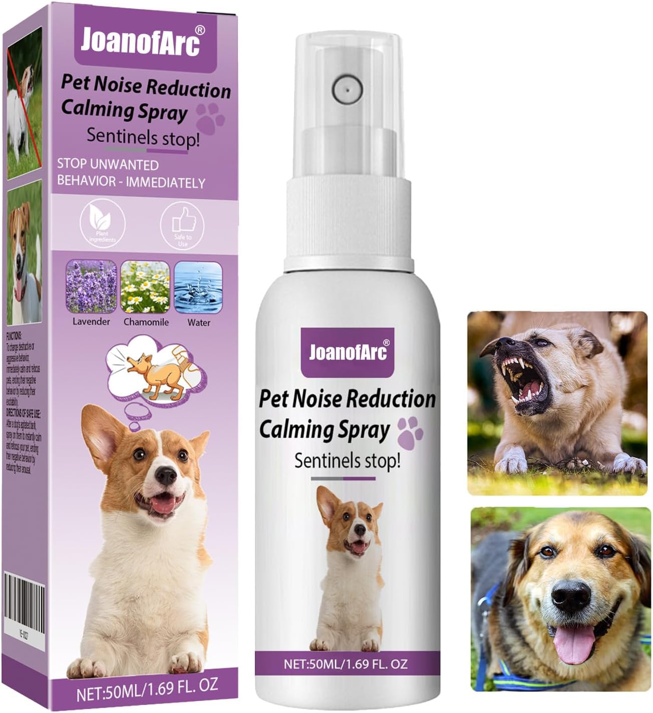 Pet Calming Pheromone Spray 50ml: Stress Relief for Cats & Dogs