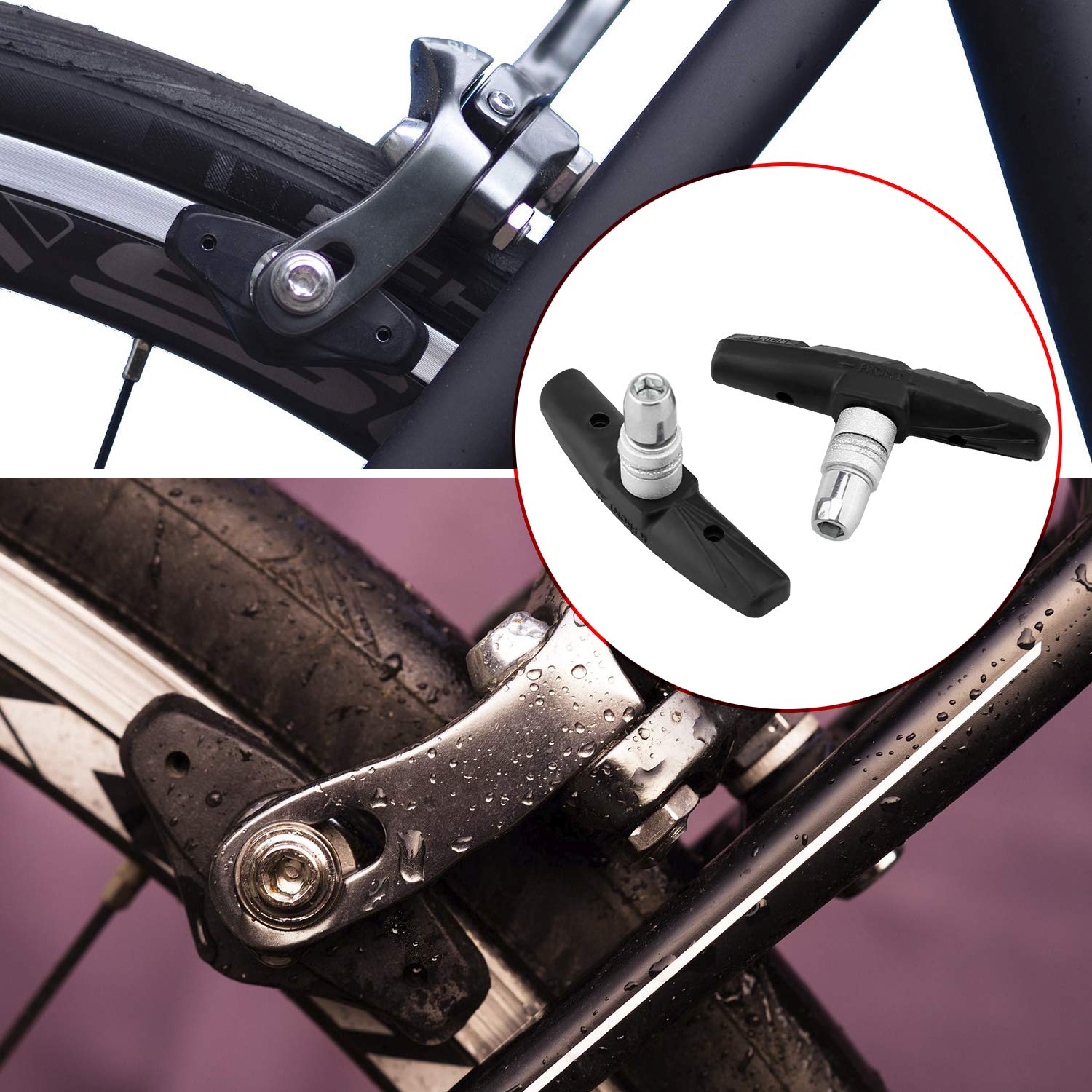 V Brakes Getting Stuck Onto The Rim? Easy Fix! 4K