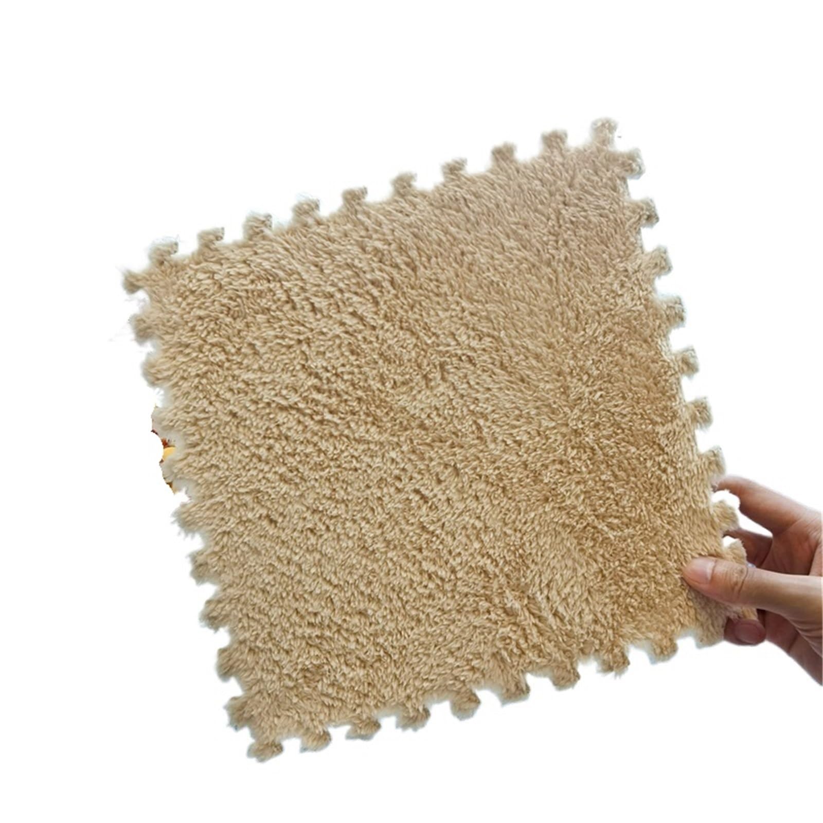 Alfombrilla Puzle Gomaespuma Alfombra Suave de la Felpa Estera Espuma EVA Que entrelaza Alfombra y 30 * 30 CM del Piso Tejas Ejercicio(Color 1,1cm-20pcs)