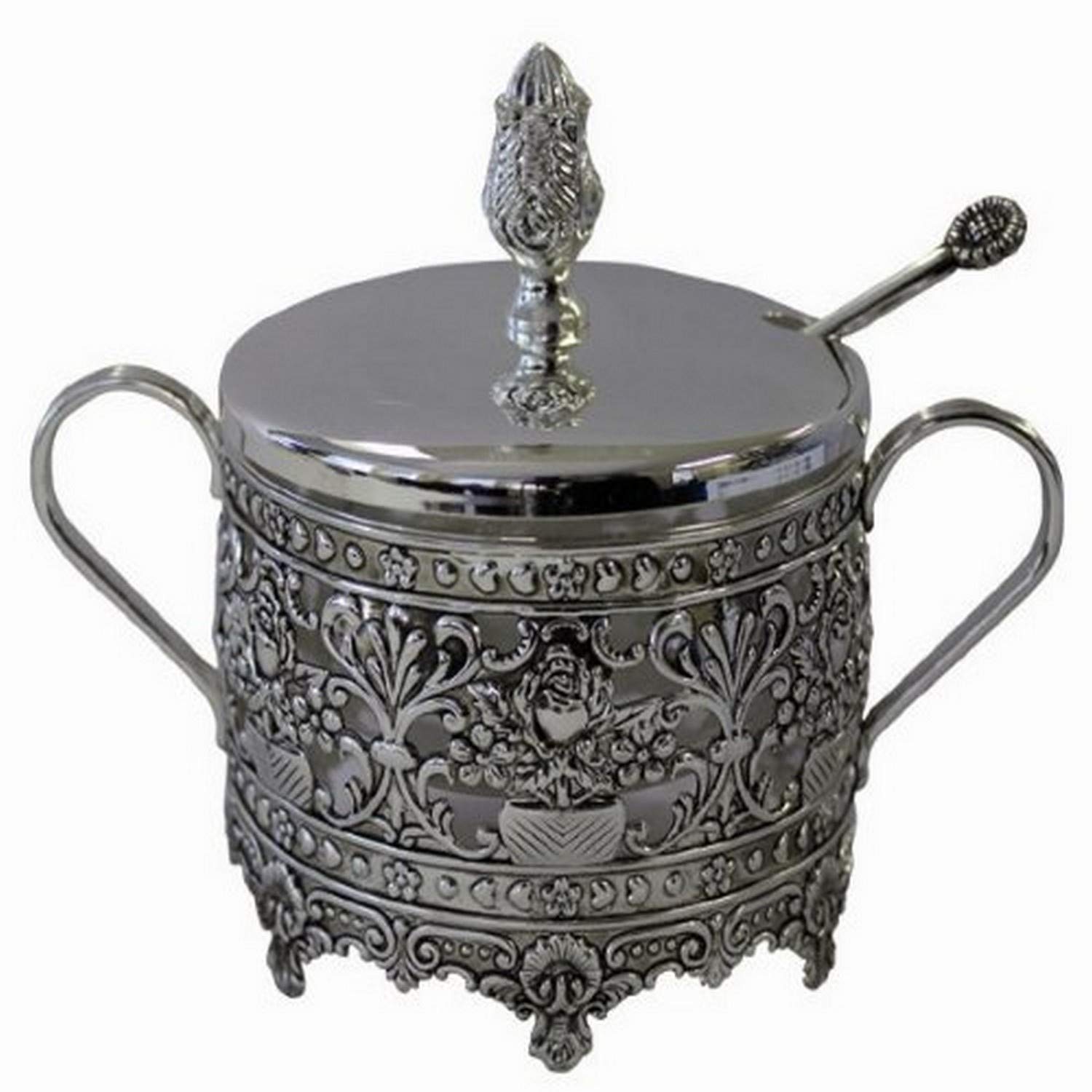 Majestic GiftwareMG44181B Decorative Dish On Legs, 5.5-Inch