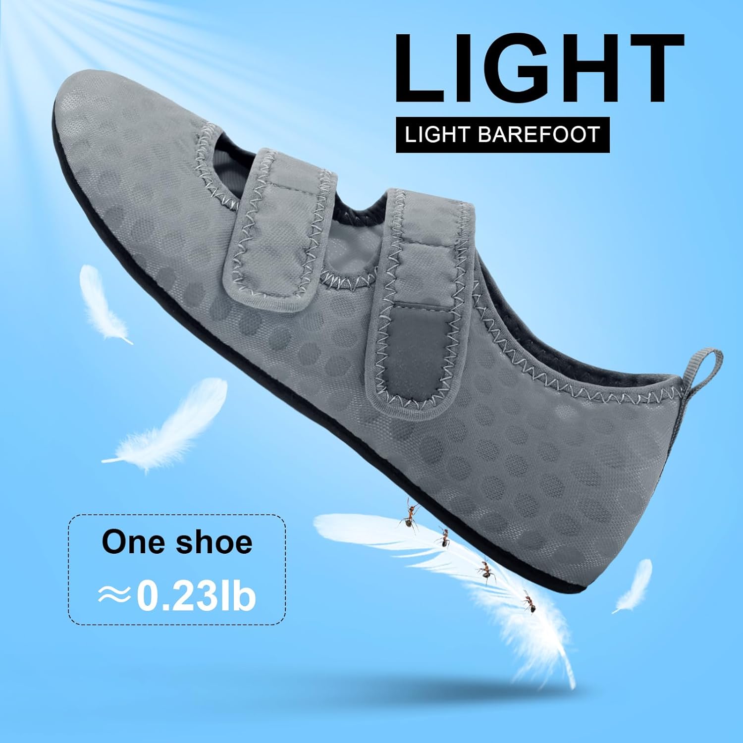 BARERUN Water Shoes for Women Men Wide Barefoot Beach Swim Aqua Socks Quick Dry Pool River Sea Shoes Sandals Non-Slip - Image 7