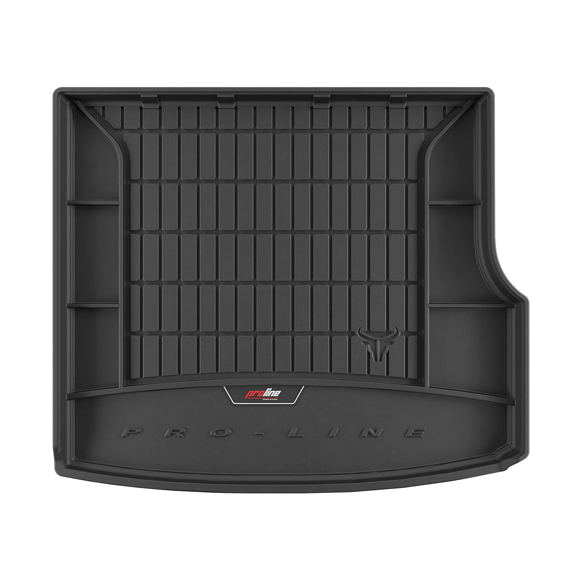FROGUM ProLine 3D Alfombrilla Exclusiva de Goma con Logo cubeta Maletero para BYD Seal U Desde 2024| Práctico Organizador| Los Bordes más Altos |Al Tamaño | Diseño Elegante