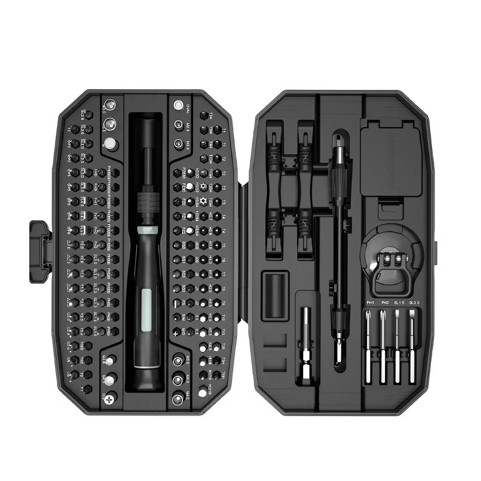 Kit de destornillador precisión magnético 25 152 en 1 puntas Torx T5 T6 for reparación portátiles
