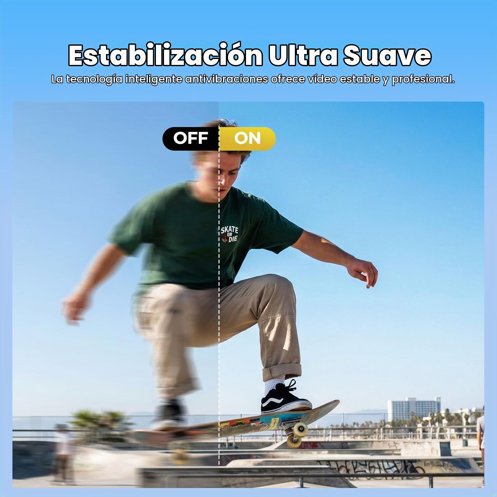 Mini Cámara de Acción 4K, Body CAM Magnética 28g EIS 6 Ejes, Estuche Carga 1800mAh, 64GB para POV Vlog Viajes