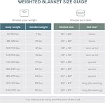Bare Home Weighted Blanket Queen Size 17lbs (60" x 80") for Adults and Kids - All-Natural 100% Cotton - Premium Heavy Blanket Nontoxic Glass Beads (Grey, 60"x80")