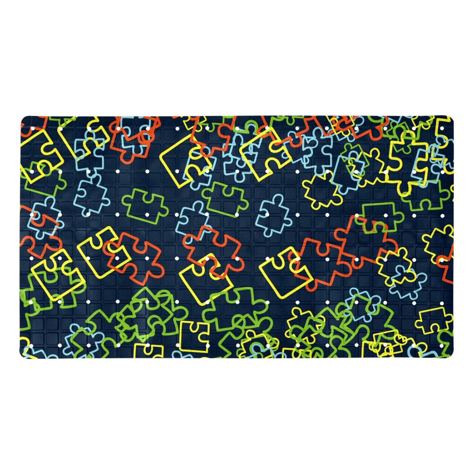 Tapis de salle de bain pour enfants Bennigiry avec trous de drainage
