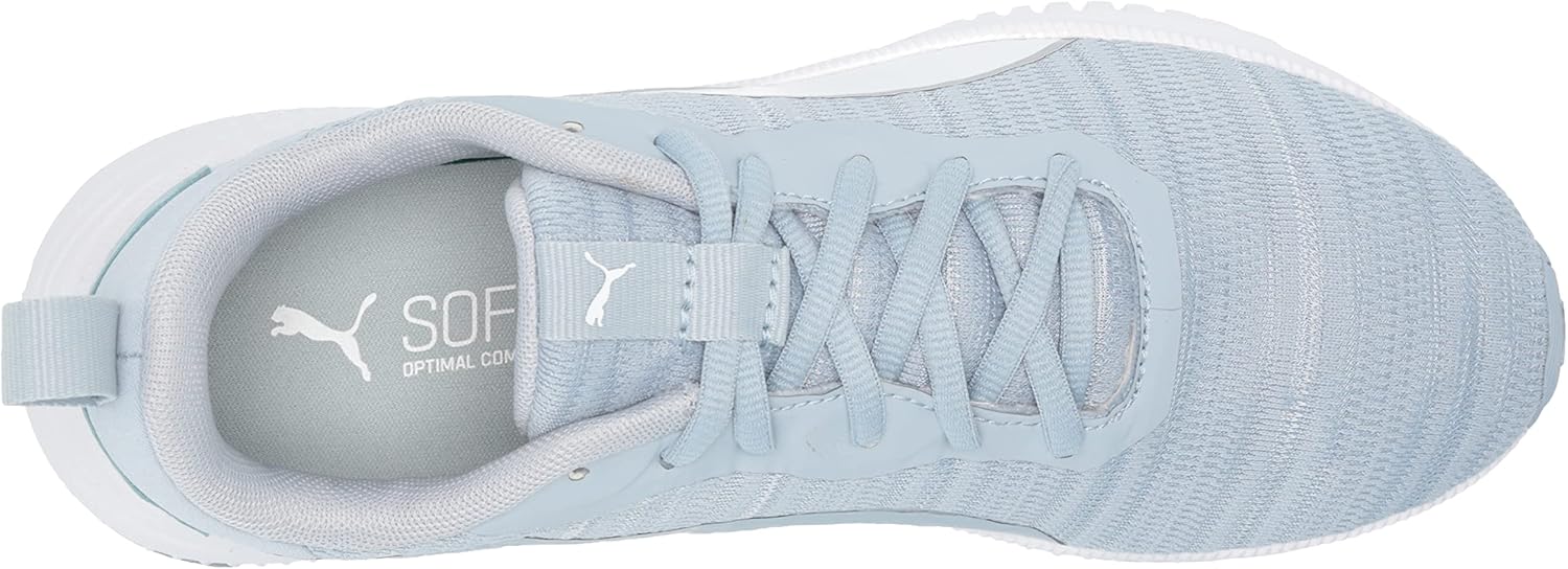 Puma Women's Flyer Flex Running Shoe, Blue Fog-Metallic Silver, 7 - Image 5