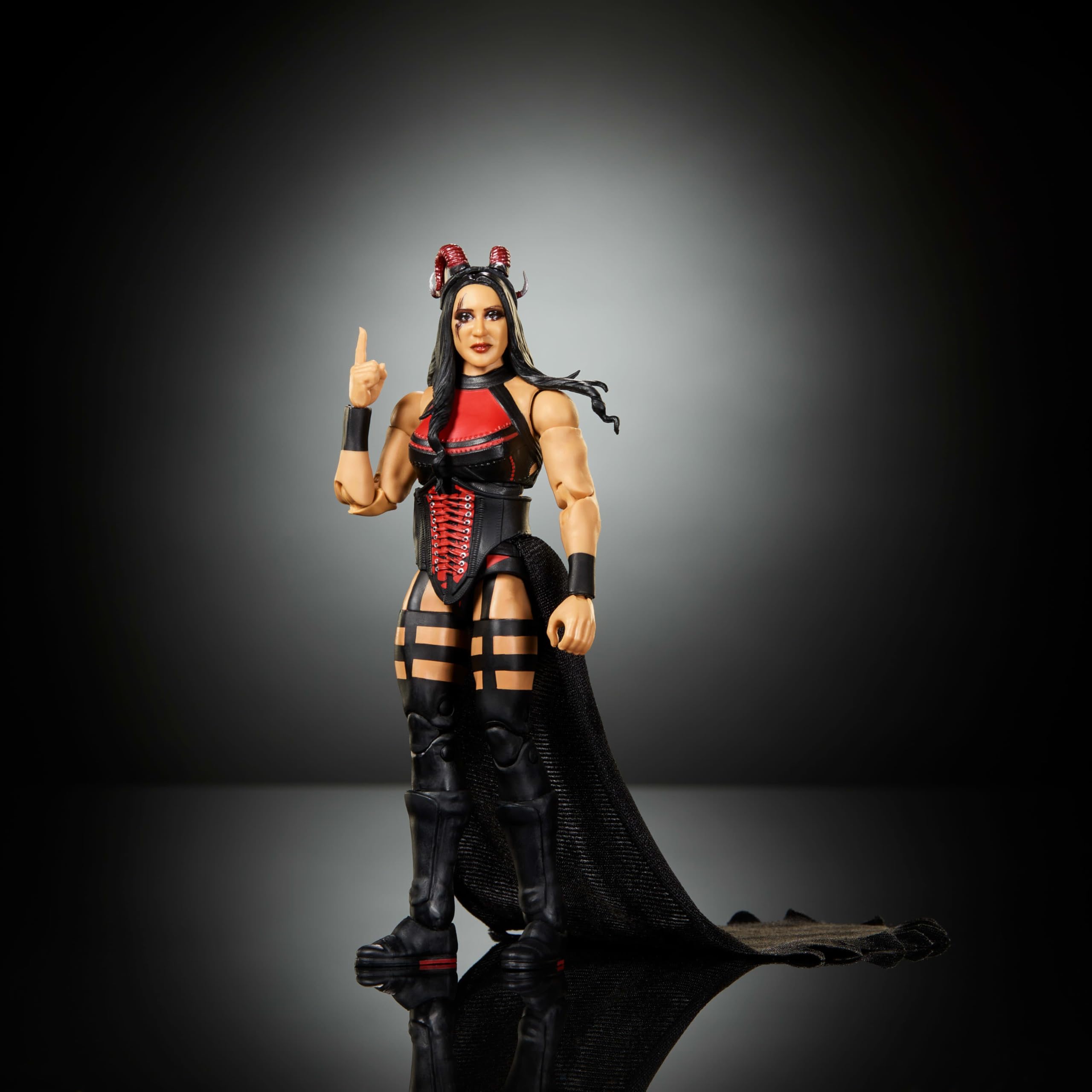 Mattel WWE Elite Action Figure & Accessori, Serie #125 Set, 6 pollici da collezione Stephanie Vaquer con 25 punti di articolazione e mani intercambiabili