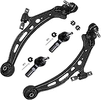 Vista 119 de Detroit Axle - Kit de brazos de control delanteros de 4 piezas para Ford Mustang Base GT 05-10 2005 2006 2007 2008 2009 2010, 2 brazos de control