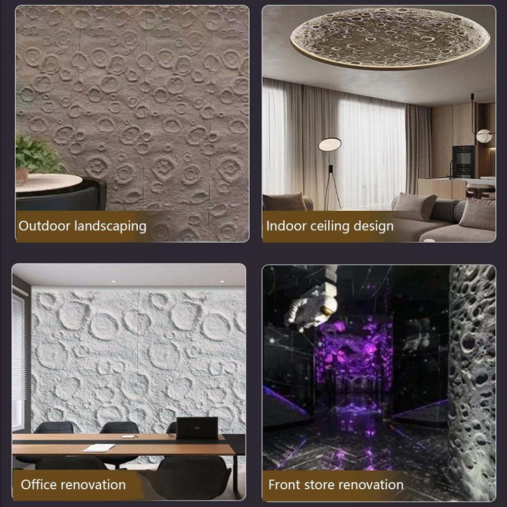 Paneles de pared de piedra sintética artificial 3D, ladrillo de acento de chapa de piedra sintética, panel de pared con textura de efecto de ladrillo natural para bricolaje y mejoras del hogar