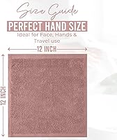 Vista 80 de DAN RIVER Juego de 4 toallas de baño, 27 x 54 pulgadas, 100% algodón, más grandes y ligeras, de secado rápido, súper suaves y absorbentes, toallas