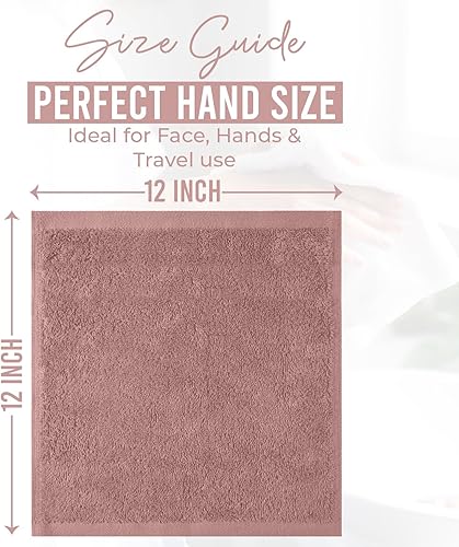 Miniatura 80 de DAN RIVER Juego de 4 toallas de baño, 27 x 54 pulgadas, 100% algodón, más grandes y ligeras, de secado rápido, súper suaves y absorbentes, toallas