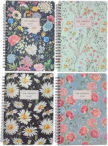 Miniatura 2 de ALIMITOPIA Cuaderno de espiral, cuaderno de bocetos a rayas, cuaderno de notas, planificador de notas, tamaño A5 (8.3 x 5.7) y 80 hojas (secreto del