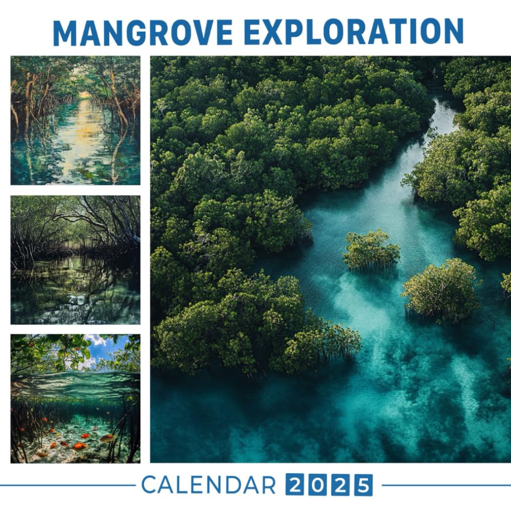 Mangrove Exploration Calendar 2025: Intriguing views showcasing the beauty of mangrove ecosystems