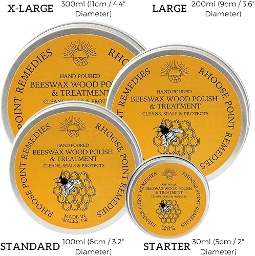 Miniatura 9 de Beeswax - Esmalte y acondicionador para muebles de madera (lavanda, 3.4 onzas líquidas) mejora la belleza natural de la haya de pino y roble y más