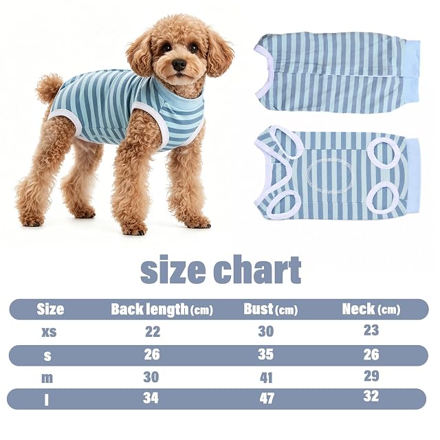 Foto 2 de 7 de Novocloud Traje de Recuperación para Perros, Body Postoperatorio para Perros