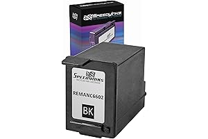 Speedy Inks Remanufactured Ink Cartridge Replacement for HP C6602A (Black)