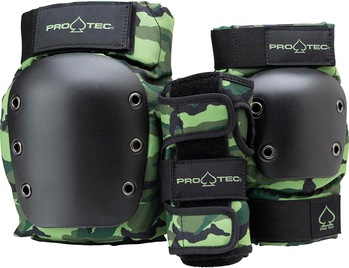 Pro-Tec Street 3-Pack Pad Set for knee and elbow protection