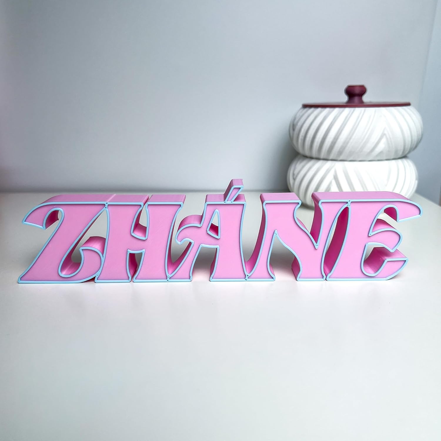 Custom Name Plate for Desk, Personalized Office Decor for Men and Women, Name Sign Personalized for Administrative Professional Day or New Job Gift, 3d Printed Custom Plate Cool Office Decoration