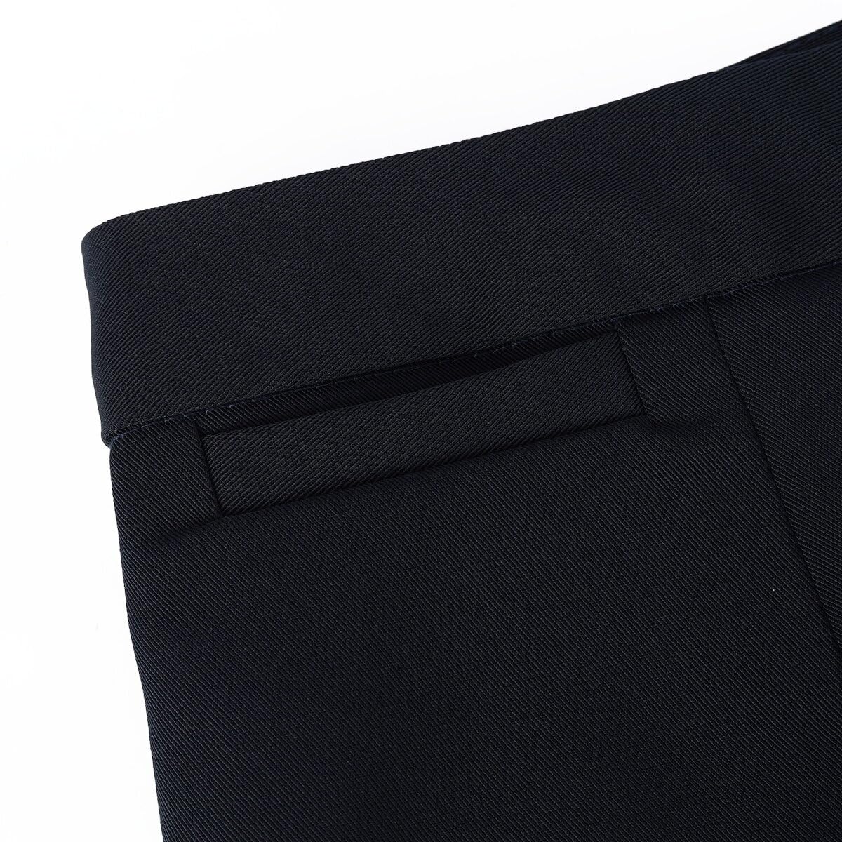 YYNUDA Hosenanzüge für Damen Fallendes Revers Zwei Einreiher Slim Elegant Taillierter Business Hosenanzug