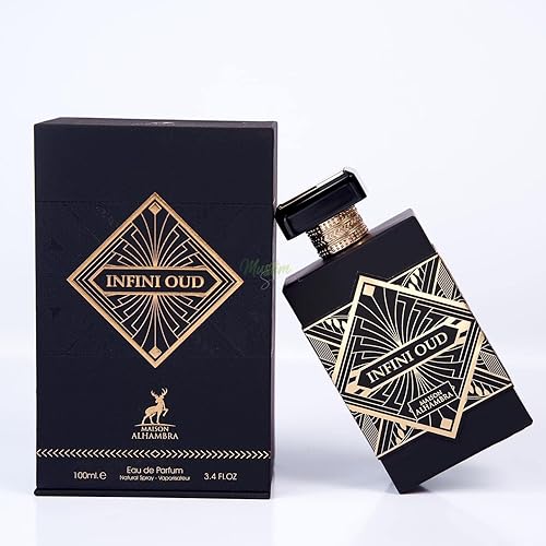 Miniatura 3 de MAISON ALHAMBRA Infini Oud Eau De Parfum Espray, 3.4 onzas (Unisex)