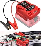 Car Jump Starter Adapter for Craftsman 20V Battery,Up to 3.5L Gas or 6.5L Diesel Engines,12V Portable Car Jump Starter Battery,Automotive Booster Battery Jumper Cables for Car Battery Charging Charger