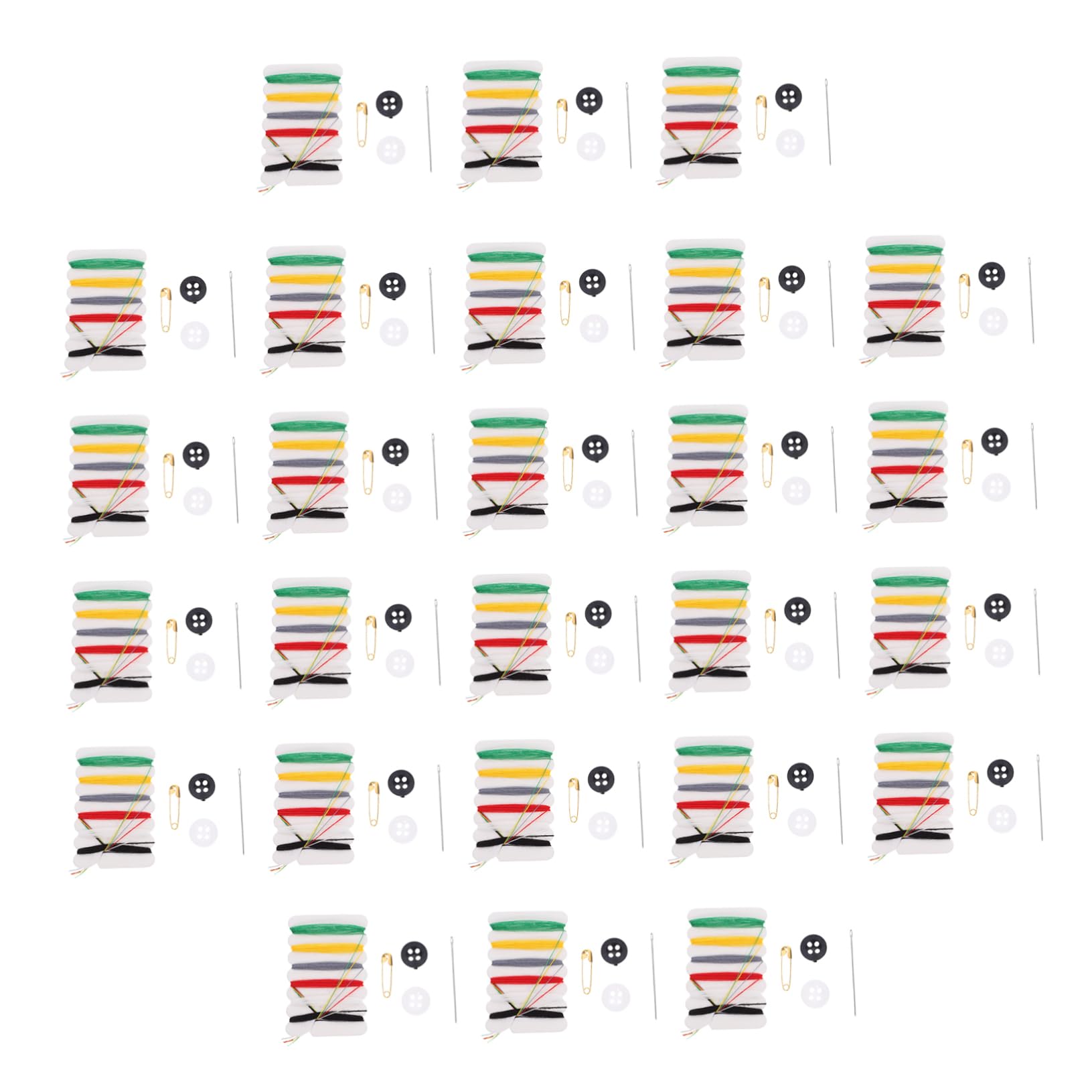 STOBOK 100 Packs Sewing Kit Stitch Sewing Supplies Needles Sewing Thread Kit Beginners Portable Sew Kit Embroidery Sewing Accessories Mending Kit Hotel Kits Speedy Travel