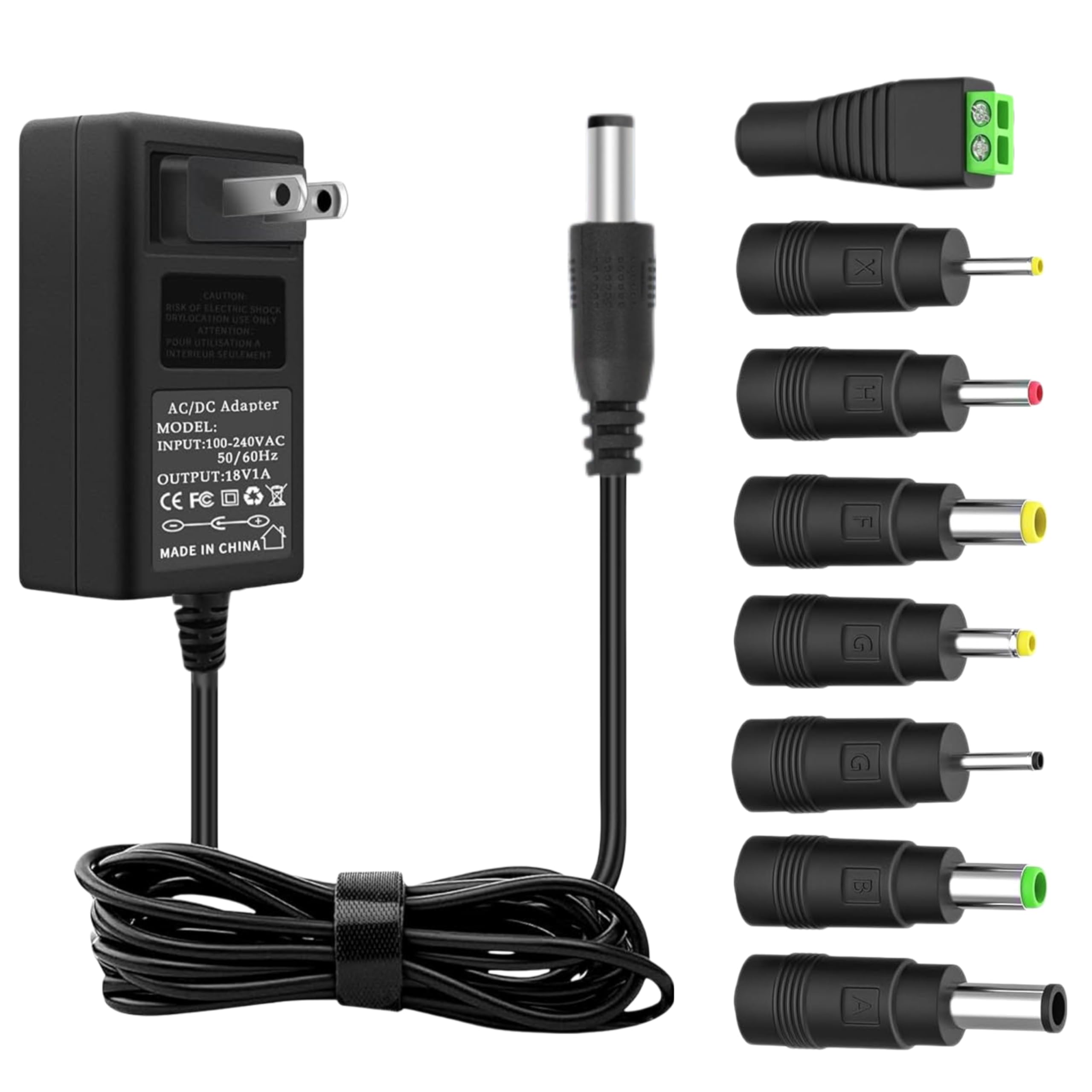 Photo 1 of Qnanw 18V 1A AC DC Power Supply Adapter