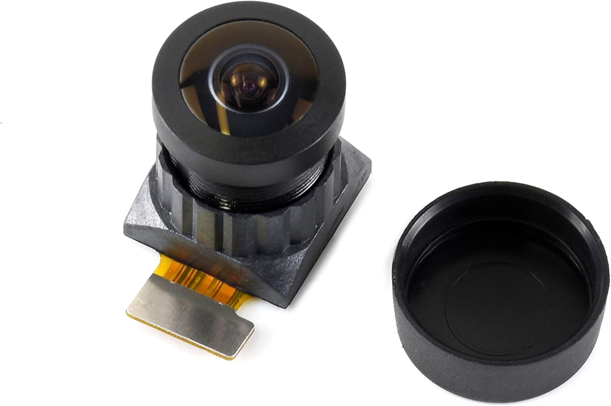 Waveshare 8MP IMX219-D160 Camera Module Wide Angle 160 Degree FoV Compatible with Raspberry Pi Camera Board V2(Not Included) and Jetson Nano Supporting Video Record and Still Picture Resolution