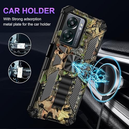 Miniatura 3 de jackpot wireless Funda compatible con OnePlus Nord N300 5G con protector de pantalla de vidrio templado, protección de cuerpo completo grado