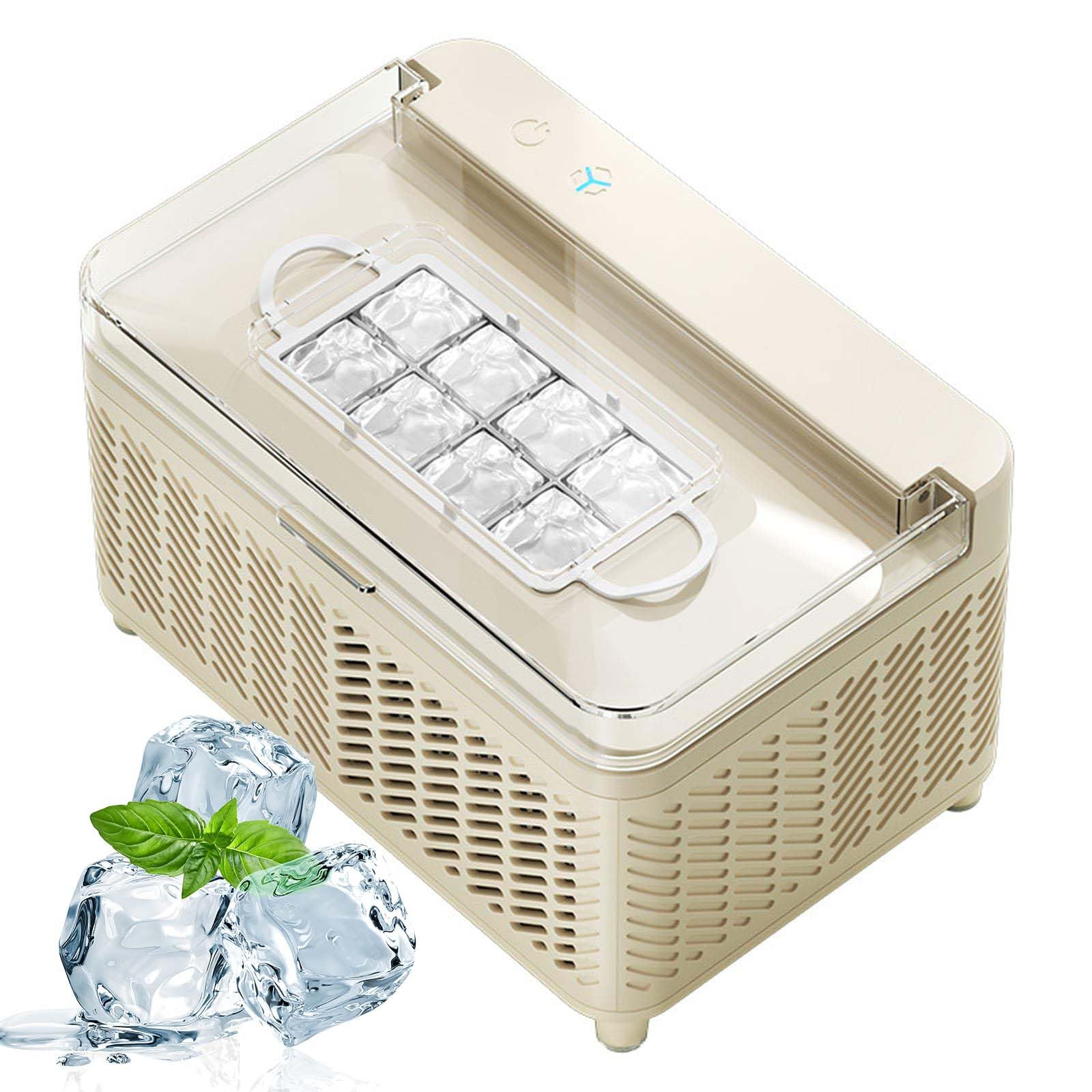 Machine à glaçons portable 120W avec écran LCD et bac amovible - 8