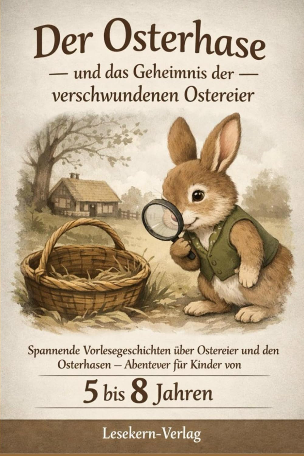 Der Osterhase und das Geheimnis der verschwundenen Ostereier: Spannende Vorlesegeschichten über Ostereier und den Osterhasen – Abenteuer für Kinder von 5 bis 8 Jahren