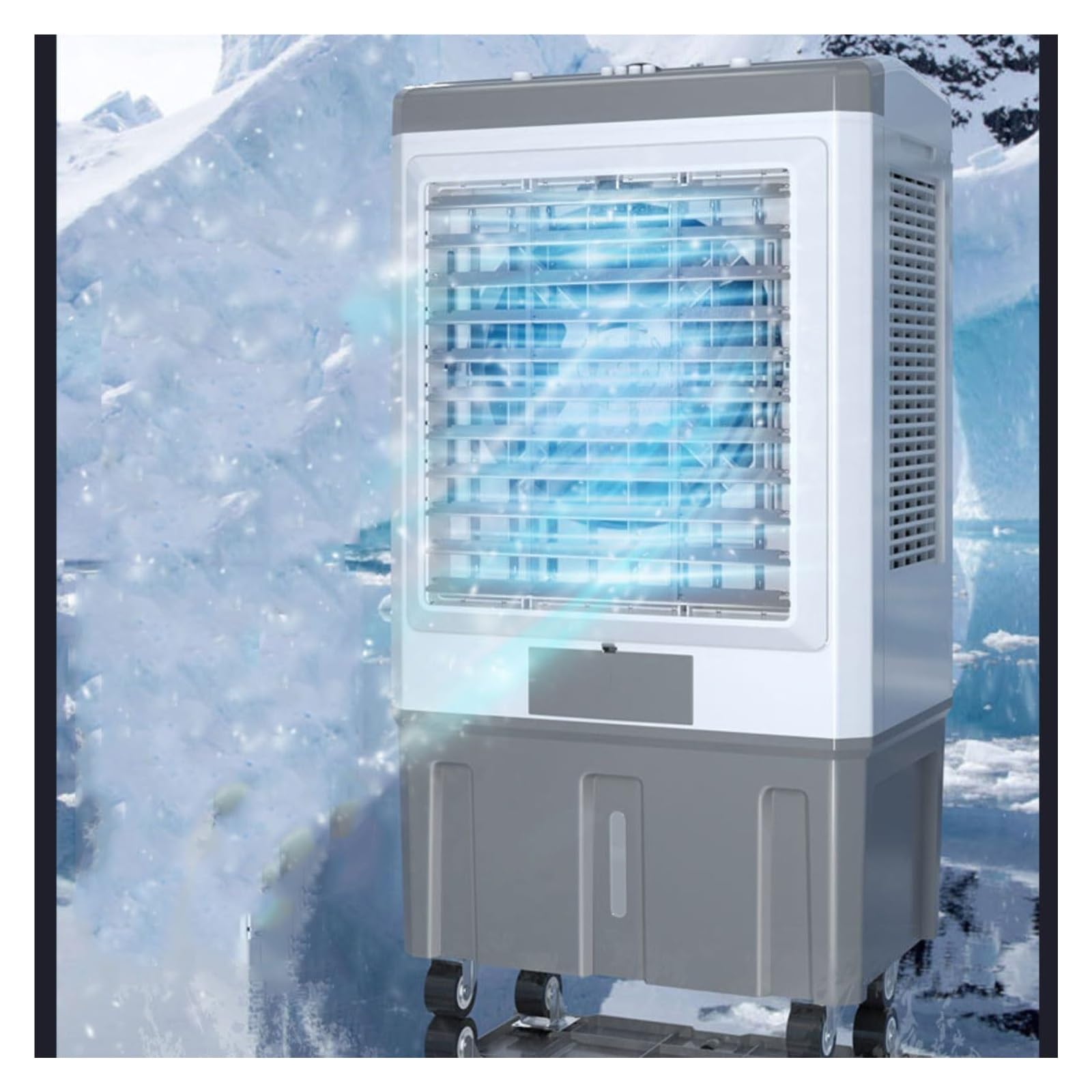 Portable evaporative cooler， Portable Air Conditioner Cooling Fan with Timer, 3 Modes