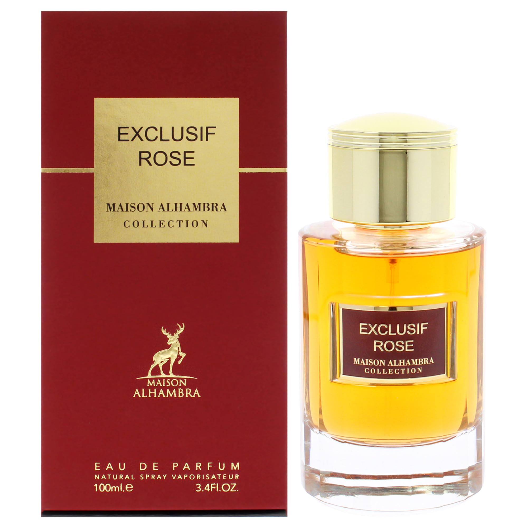 Amazon.com : Exclusif Rose by Maison Alhambra for Women - 3.4 oz